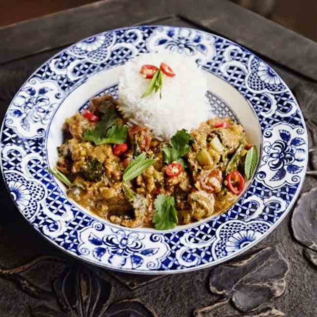 Lamb and Spinach Curry