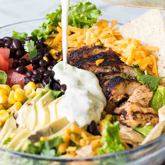 Chicken Taco Salad