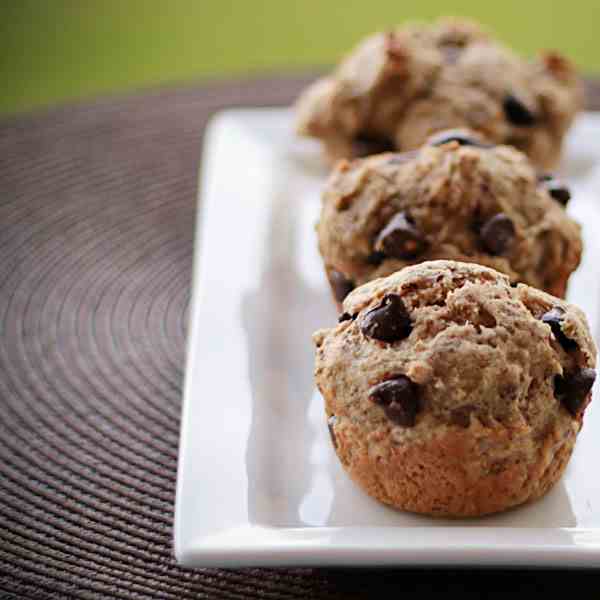 Chocolate Chip Sour Cream Muffins