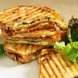 Eggplant Parmesan Panini