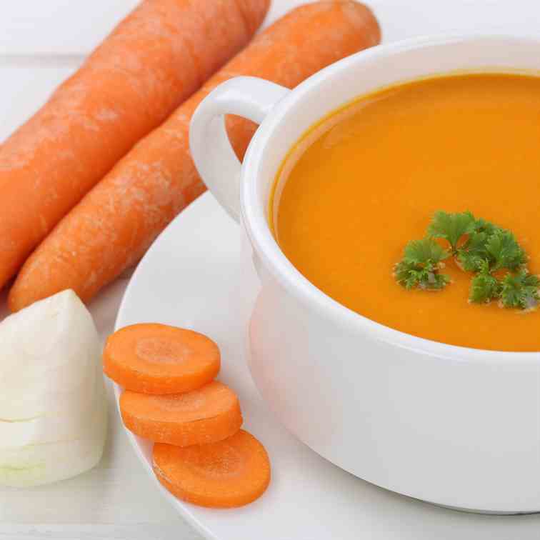 Creamy Moroccan Carrot Soup