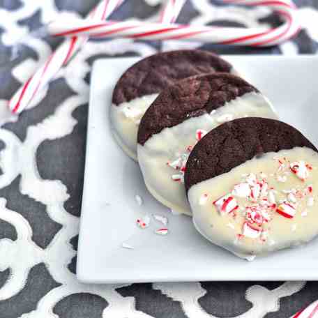 Chocolate Peppermint Cookies