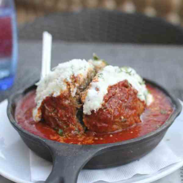 LAVO Las Vegas Italian Meatball