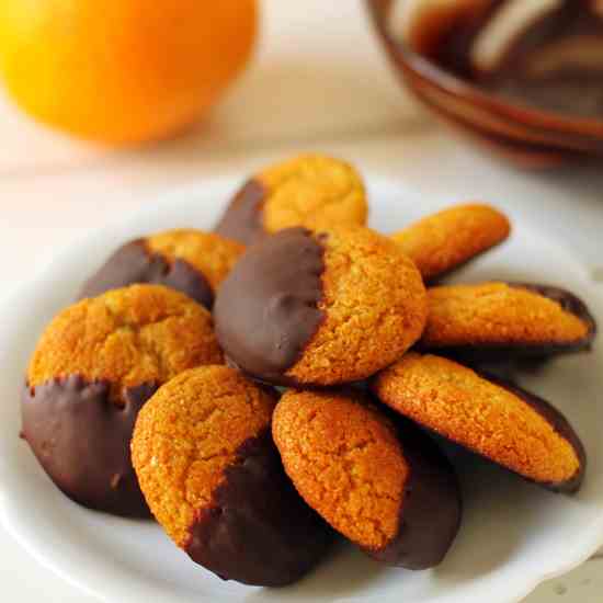 Gluten Free Orange Cookies