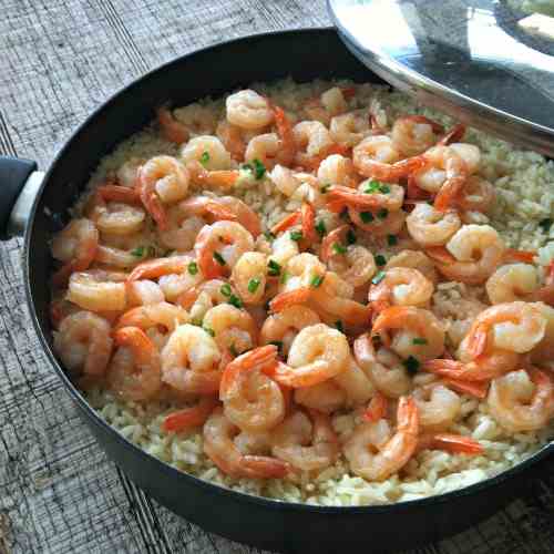 Saucy Shrimp and Rice 