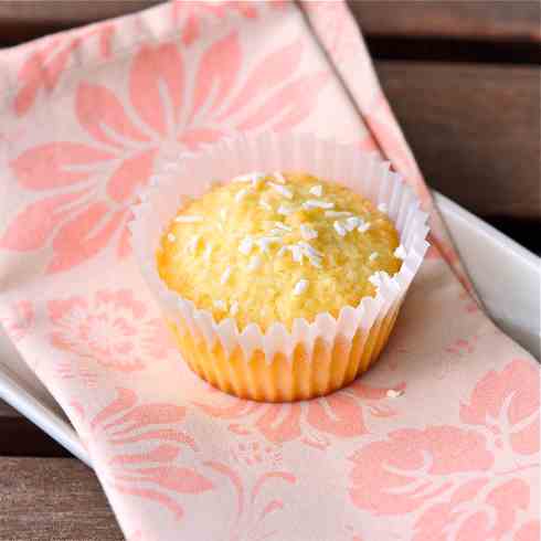 Coconut friands