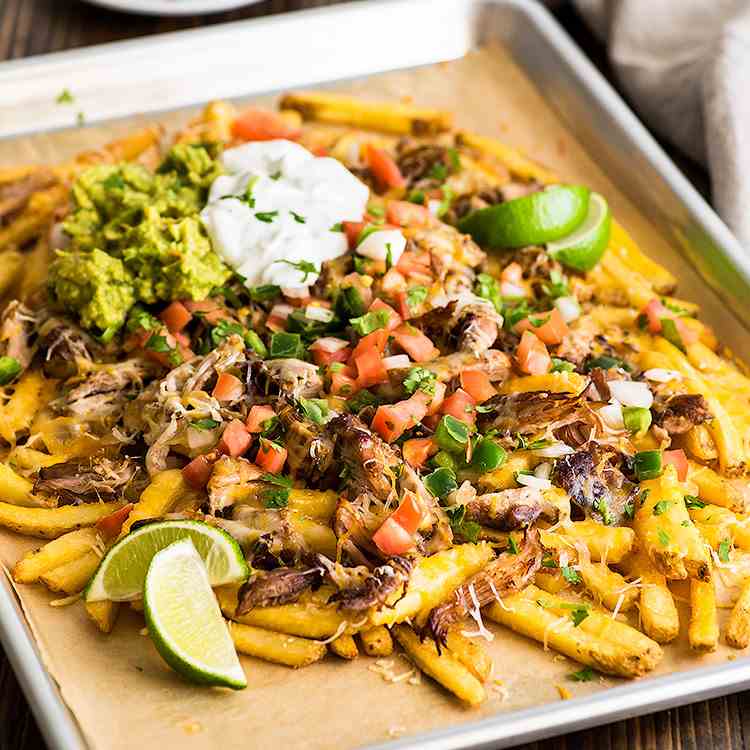 Carnitas Nacho Fries