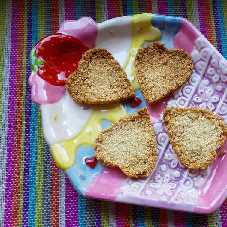 2-Ingredient Vegan Crispy Coconut Cookies