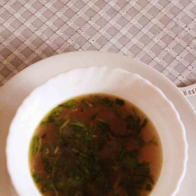 Lemon and Coriander Soup