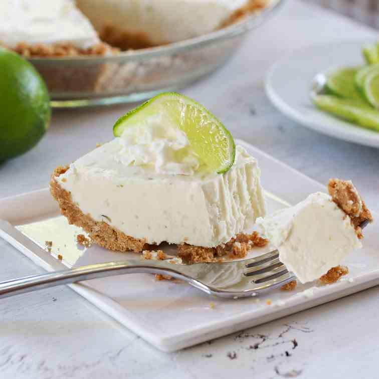 Frozen Margarita Lime Pie