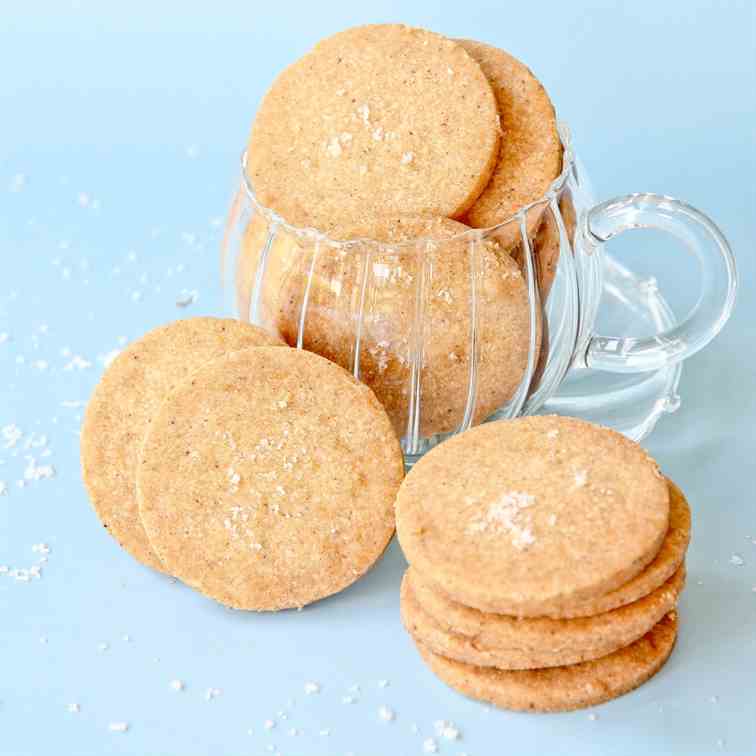 Salted Brown Butter Shortbreads