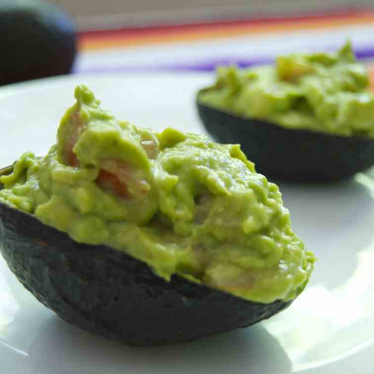 Shrimp-Stuffed Avocados