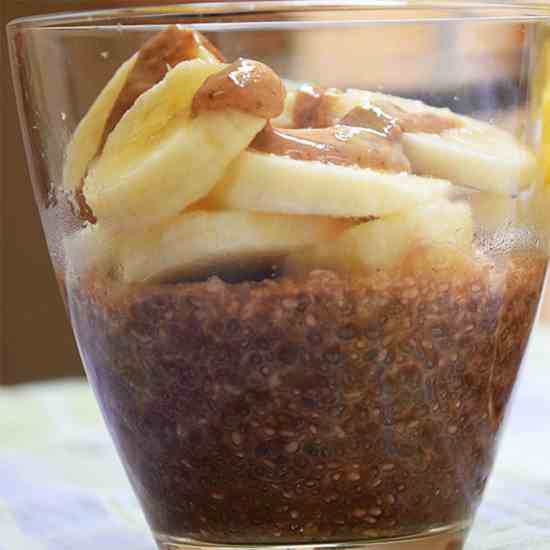 Banana Coconut Chia Pudding