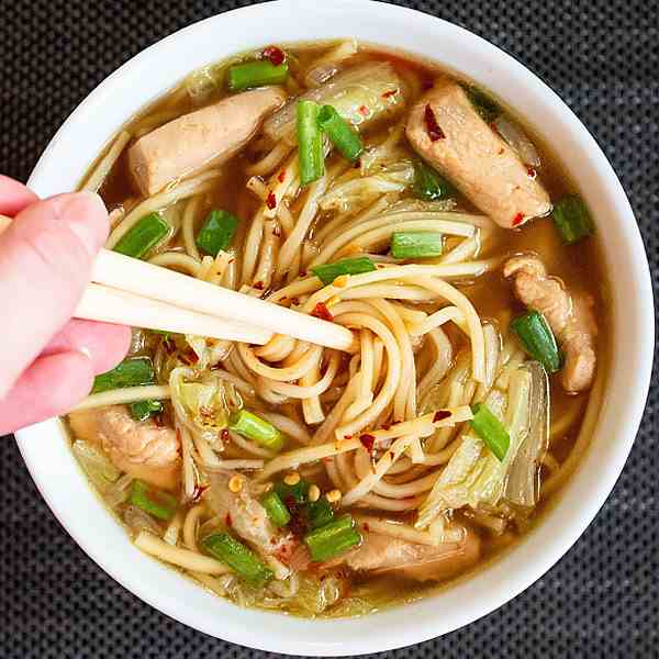 Chinese Chicken Noodle Soup