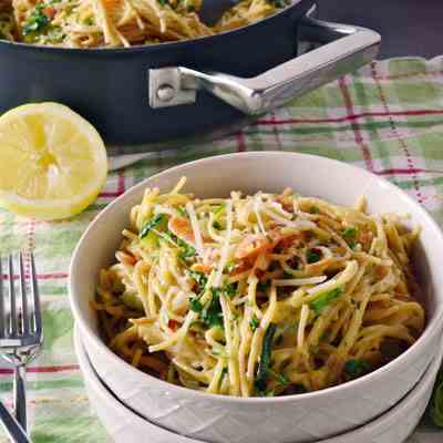 Creamy Pasta Primavera