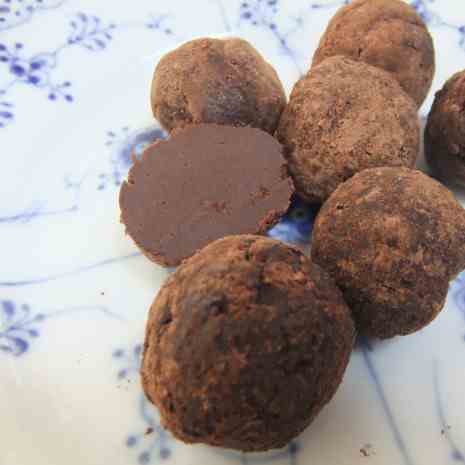 Dark Chocolate Orange Truffles