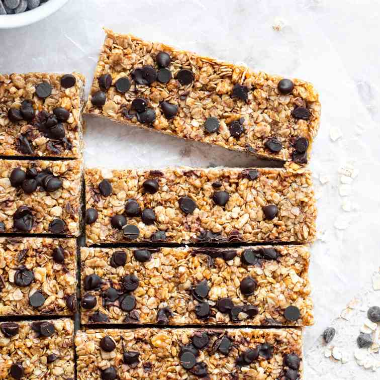 Healthy Chewy Granola Bars 