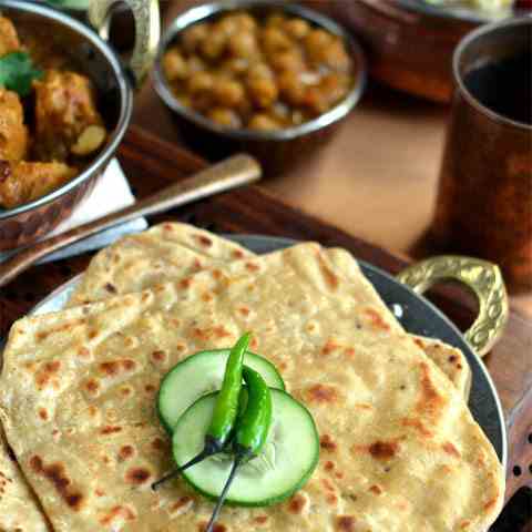 Mirch Ajwain Paratha Spicy Paratha