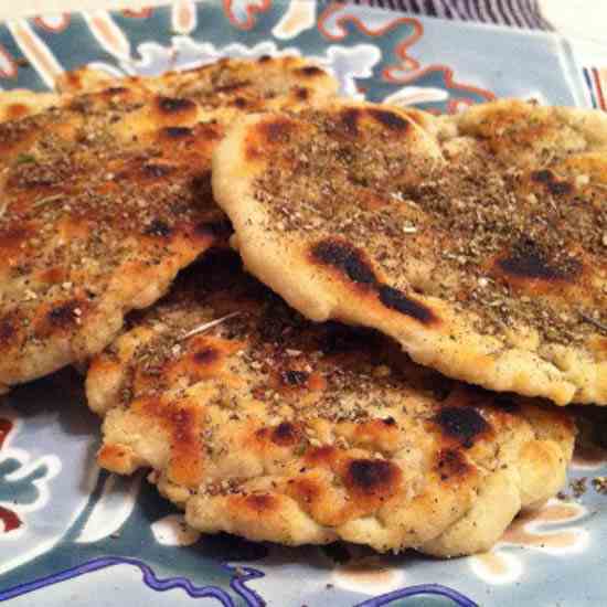 Navajo Flatbreads With Sumac & Herbs