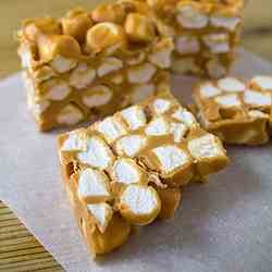 No-Bake Peanut Butter Marshmallow Squares