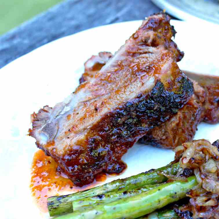 Tequila Glazed Pork Ribs