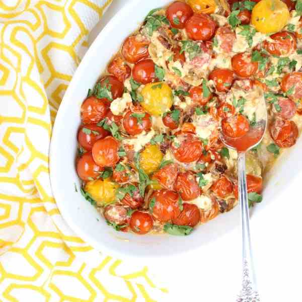 Sweet Cherry Tomatoes w French Feta