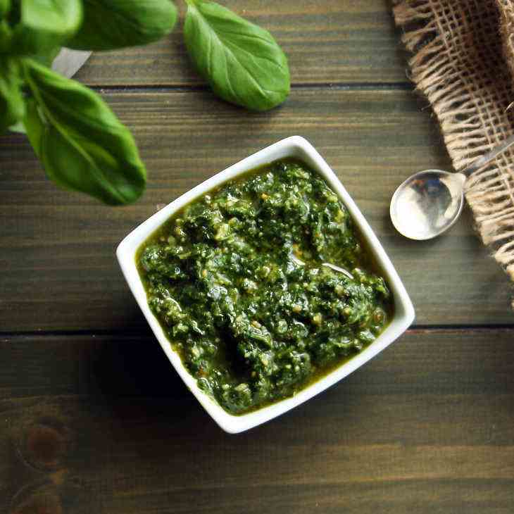 Easy Keto Basil Pesto Recipe