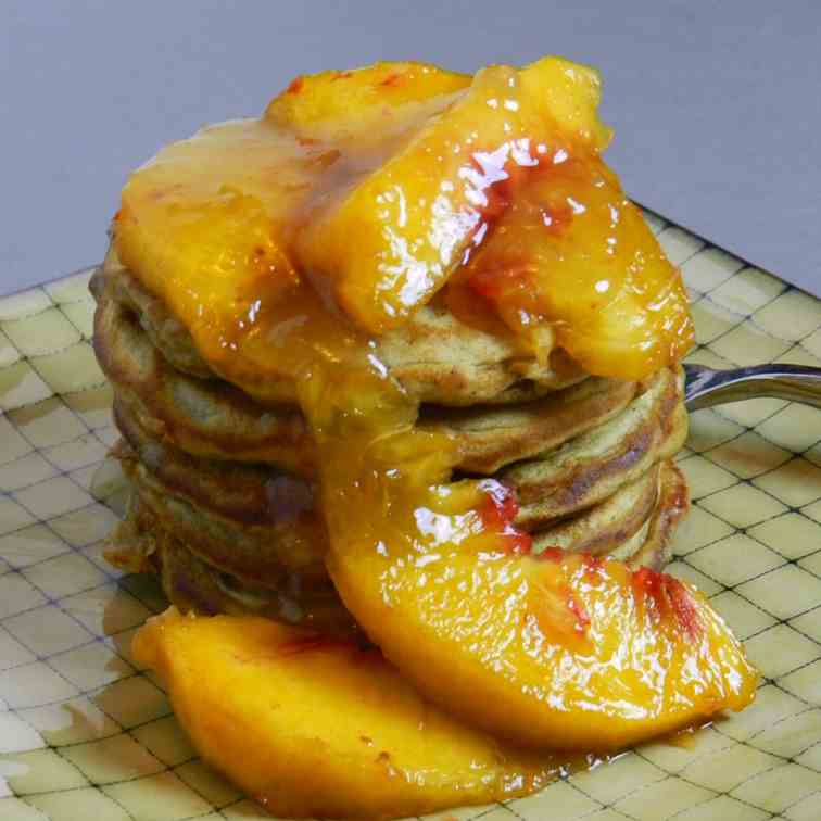 Spicy Oatmeal Pancakes