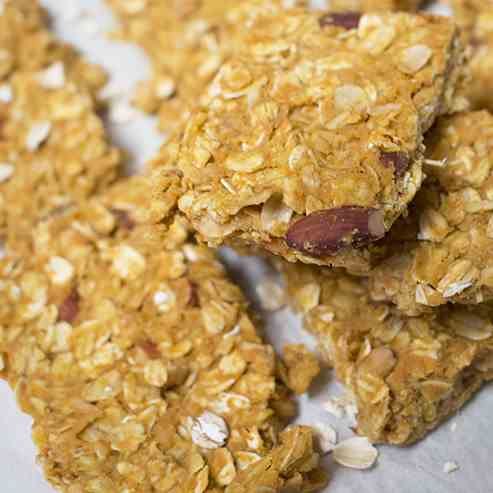 Pumpkin Peanut Butter Granola Bars