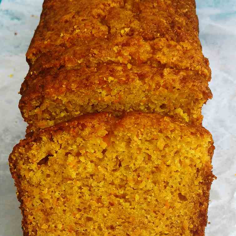 Wholewheat carrot cake 