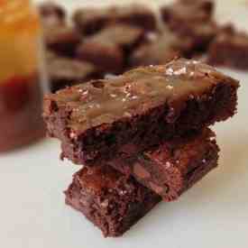 Salted Caramel Brownies