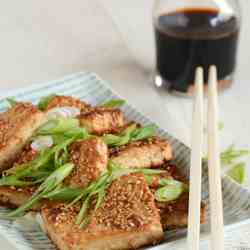 Sesame-Crusted Tofu