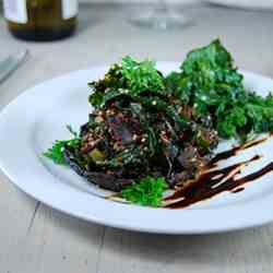 Vegan Stuffed Mushrooms