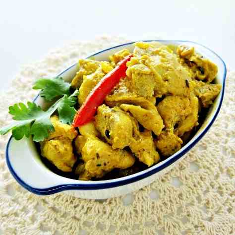 Yogurt Chicke Masala