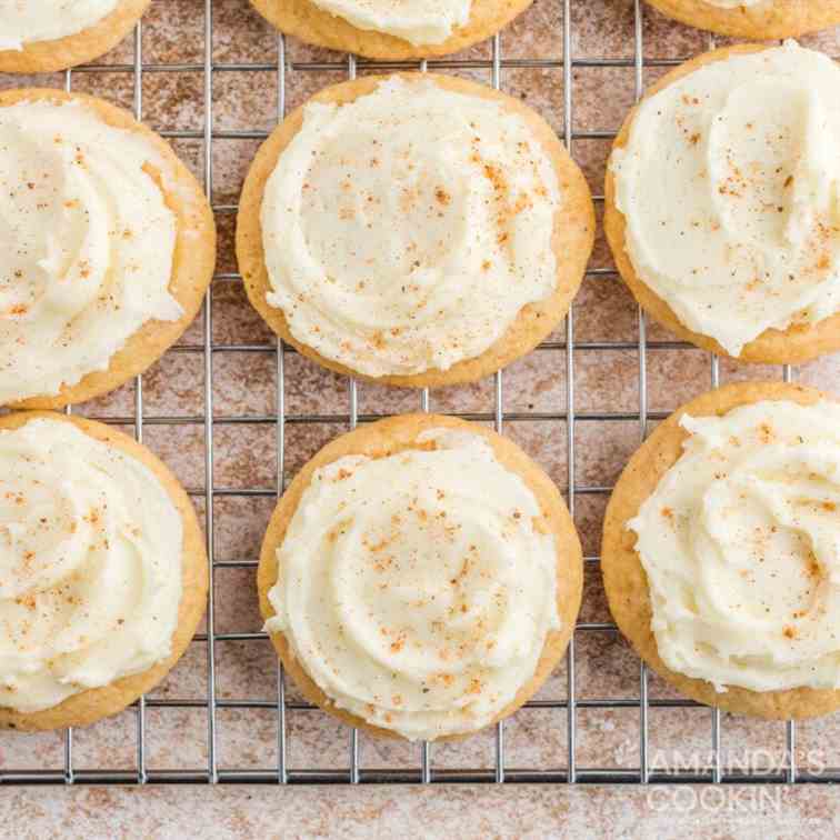 Eggnog Cookies