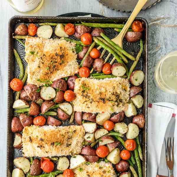 Honey Mustard Crusted Salmon