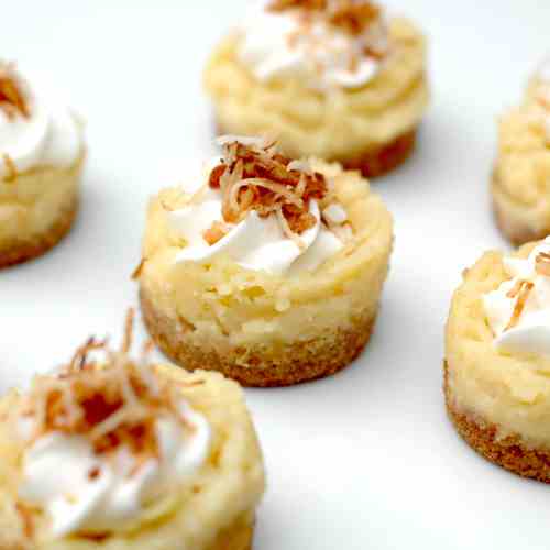 Mini Key Lime Cheesecakes