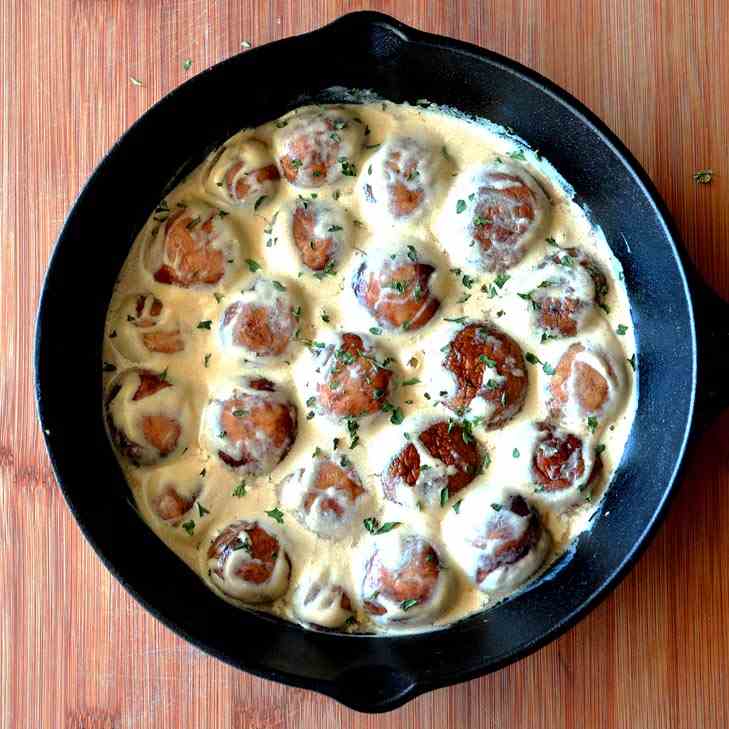 Vegan Mushroom Stroganoff