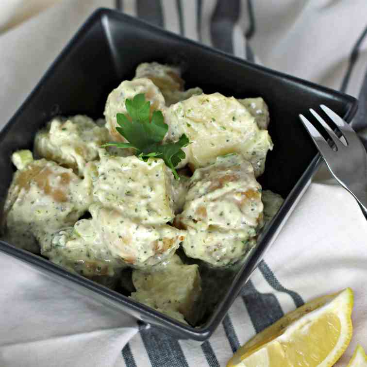 Dijon Lemon Pepper Potato Salad