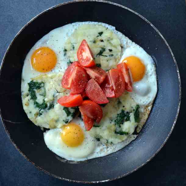 Leftover Colcannon