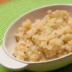 Celeriac and parsnip mash