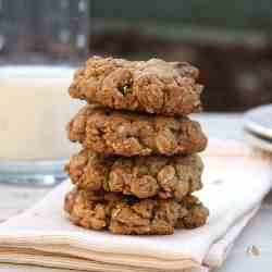 Fig Pistachio Oatmeal Cookies