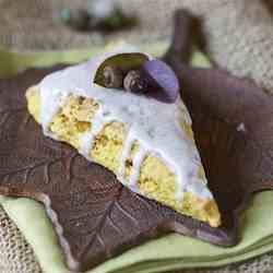 Pumpkin Scones with Spiced Glaze