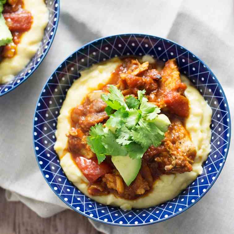 Spicy Chicken Burrito Bowls