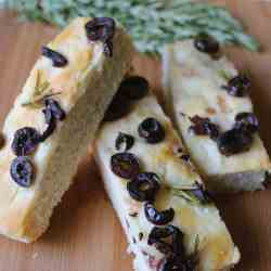 Olive and Rosemary Focaccia