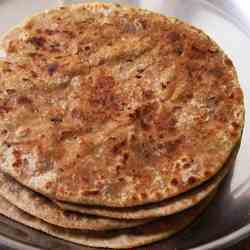 Soyabean Stuffed Parathas