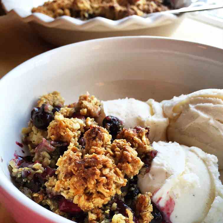 Coconut Berry Crisp