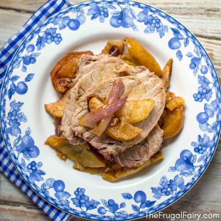 Pork Loin with Apples