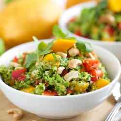 Thai Style Broccoli Salad