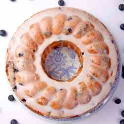 Blueberry-Lime Bundt Cake